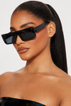 Make Em Wonder Sunglasses - Black