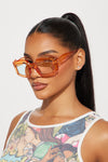 Sun's Out Sunglasses - Orange