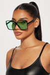 Sipping On Margaritas Sunglasses - Black/combo