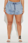 Comfy Girl 2 Pack PJ Shorts - Navy/combo