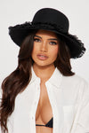 Fun In The Sun Hat - Black