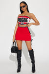 Rogue League Skirt Set - Red