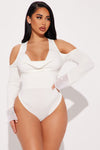 Impress Me Bodysuit - Ivory