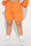 Easy Weekends Lounge Shorts - Orange