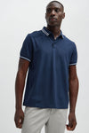 Wilson Short Sleeve Polo - Navy