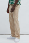 Mac Chino Straight Pants - Tan