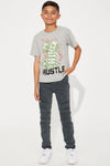 Mini What A Stud Moto Skinny Jean - Green