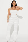 Keila Jumpsuit - White