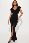 Axelle Maxi Dress - Black