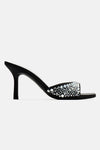 No Need To Explain Heeled Sandals - Black