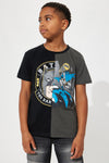 Mini Batman The Dark Knight Split Dye Tee - Black/combo