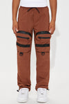 Mini Another Day Nylon Cargo Pants - Brown