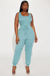 Abegayle Jumpsuit - Sage