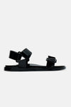 All Good Days Flat Sandals - Black