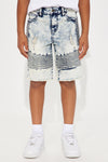 Mini Get Right Witcha Denim Short - Indigo