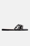 No Problem Flat Sandals - Black