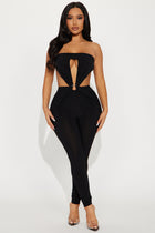 My Good Side Jumpsuit - Black