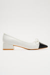 Matilda Ballet Pumps - Black/White