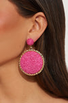 Vacation In Thailand Earrings - Pink