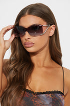 Mojitos All Summer Sunglasses - Silver/Black