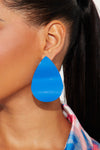 Duke Blue Earrings - Blue