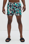 All Is Good Swim Trunks - Green/combo