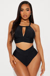 Debbie 2 Piece Bikini - Black