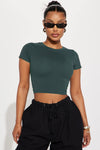 Robin Crop Top - Hunter