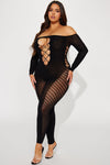 Reeva Seamless Jumpsuit - Black