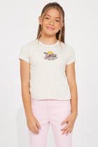 Mini Rose And Moto Short Sleeve - Grey