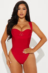 My Revenge Bandage Bodysuit - Red