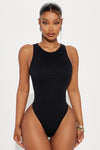 Chelsea Seamless Bodysuit - Black