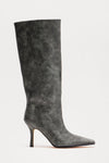 Direct Shade Knee High Boots - Grey