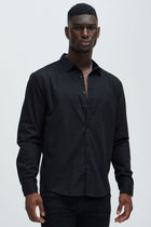 Ryland Button Up Shirt - Black