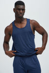 Essential Lounge Tank - Navy