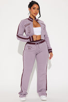 Hamptons 94 Track Pant Set - Purple