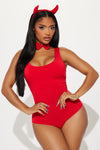 Devil DIY Costume 3 Piece Accessory Set - Red