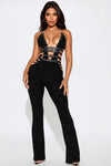 Love To See It Jumpsuit - Black