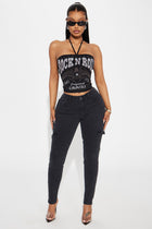 Don't Tempt Me Skinny Pant - Black