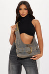 Real Glow Up Shoulder Bag - Denim