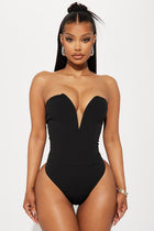 French Kiss Bodysuit - Black