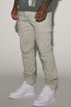 Kryptonite Cargo Pants - Grey