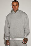 Melrose Hoodie - Heather Grey