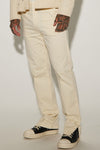 Mac Slim Slit Trousers - Off White