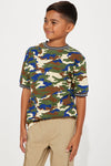 Mini In Camo Short Sleeve Tee - Camouflage