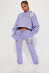 Sun Dream Pant Set - Purple