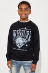 Mini Embrace The Pressure Sweatshirt - Black