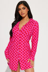 Love This Bed PJ Sleep Shirt - Pink/Pink