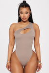 Got Your Attention Bodysuit - Grey