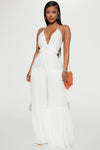 Gianna Gauze Jumpsuit - White